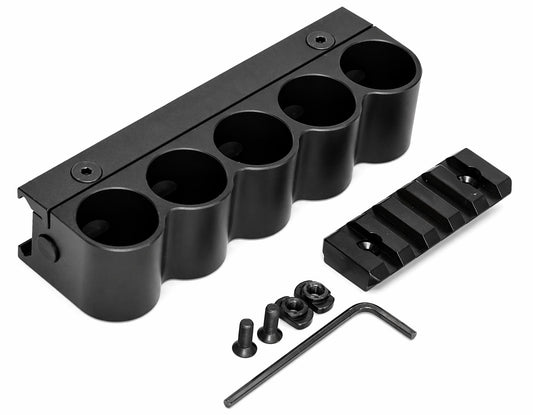 Aluminum Shell Holder with Base Mount Compatible with Kel-Tec KS7 12 Gauge