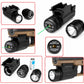 180 Lumen Flashlight & Green Laser Combo for Picatinny Rail Black