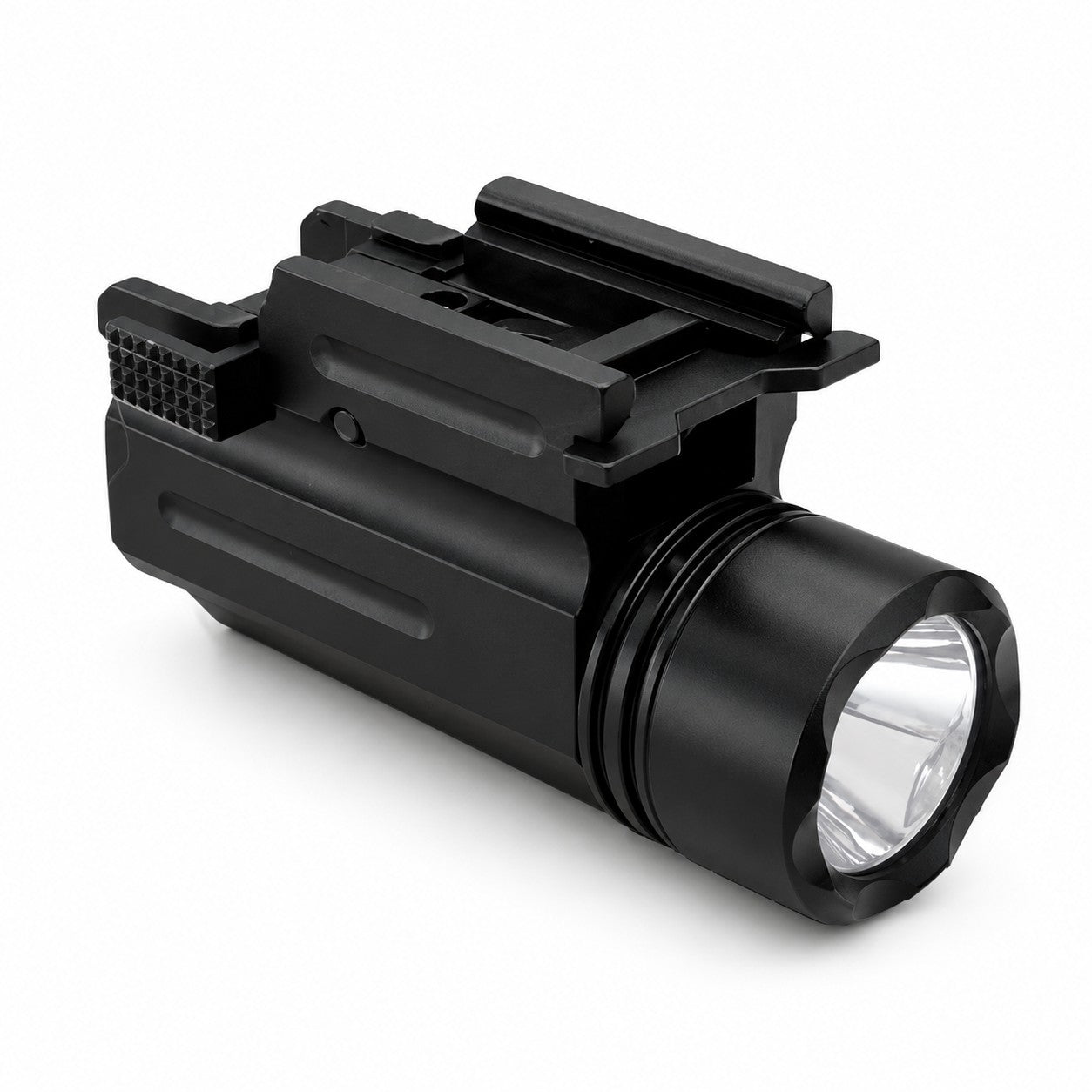 180 Lumen Flashlight & Green Laser Combo for Picatinny Rail Black