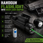 180 Lumen Flashlight & Green Laser Combo for Picatinny Rail Black