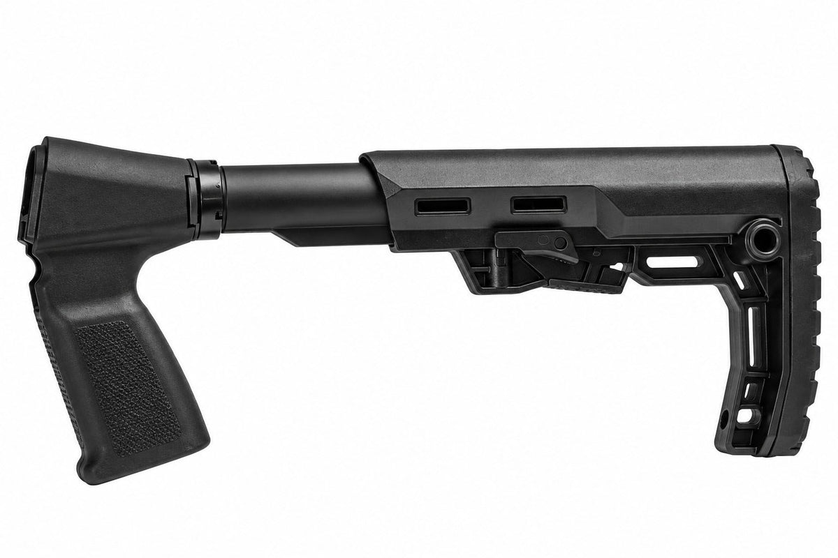 TRINITY Cali Style Adjustable Stock Remington 870 TAC-14 H&R 1871 12 Gauge Black