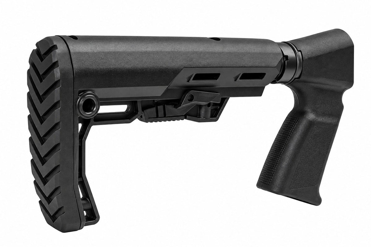 TRINITY Cali Style Adjustable Stock Remington 870 TAC-14 H&R 1871 12 Gauge Black