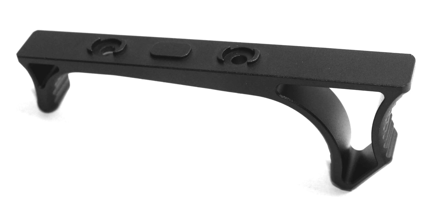 Angled M-LOK Foregrip Aluminum Black