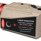 300 Lumen Tactical Flashlight with Red Laser Combo – Picatinny Rail Compatible (Tan)