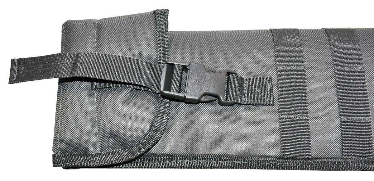 Akkar Churchill 612 Pump shotgun case gray scabbard padded hunting 35 inches long. - TRINITY SUPPLY INC