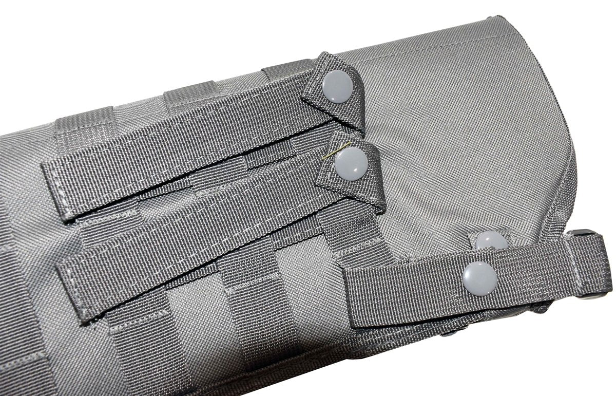 Akkar Churchill 612 Pump shotgun case gray scabbard padded hunting 35 inches long. - TRINITY SUPPLY INC