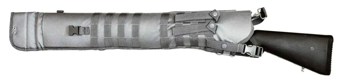 Akkar Churchill 612 Pump shotgun case gray scabbard padded hunting 35 inches long. - TRINITY SUPPLY INC