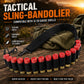 TRINITY 2 Point Shotgun Sling Bandolier with 15 Shell Holder Compatible with Mossberg 590