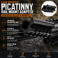 TRINITY Low Profile Picatinny Rail Mount Adapter Compatible With Ruger 10/22