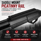 Saddle Mount Picatinny Rail Compatible with Benelli Nova & SuperNova 12 Gauge – Trinity Aluminum Receiver Rail