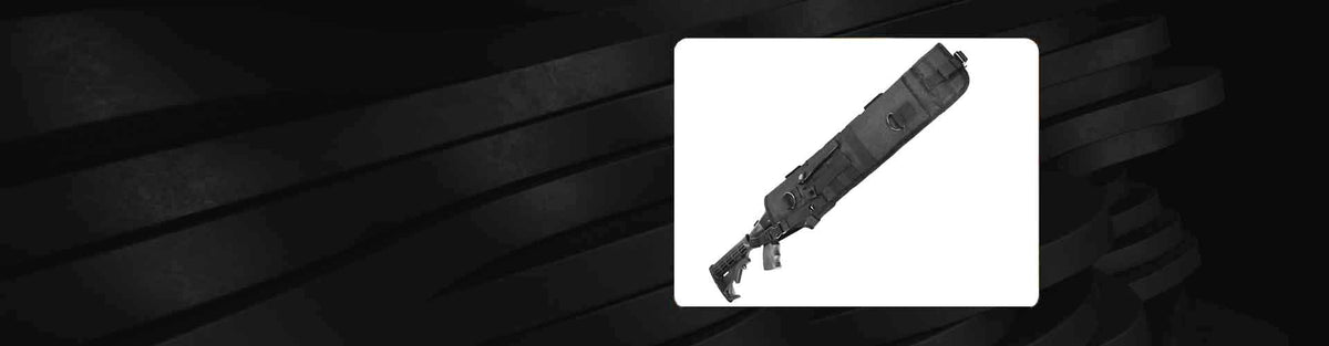 Tactical Shotgun Scabbard - Military-Style MOLLE Gun Holster Tactical Shotgun Scabbard - Military-Style MOLLE Gun Holster