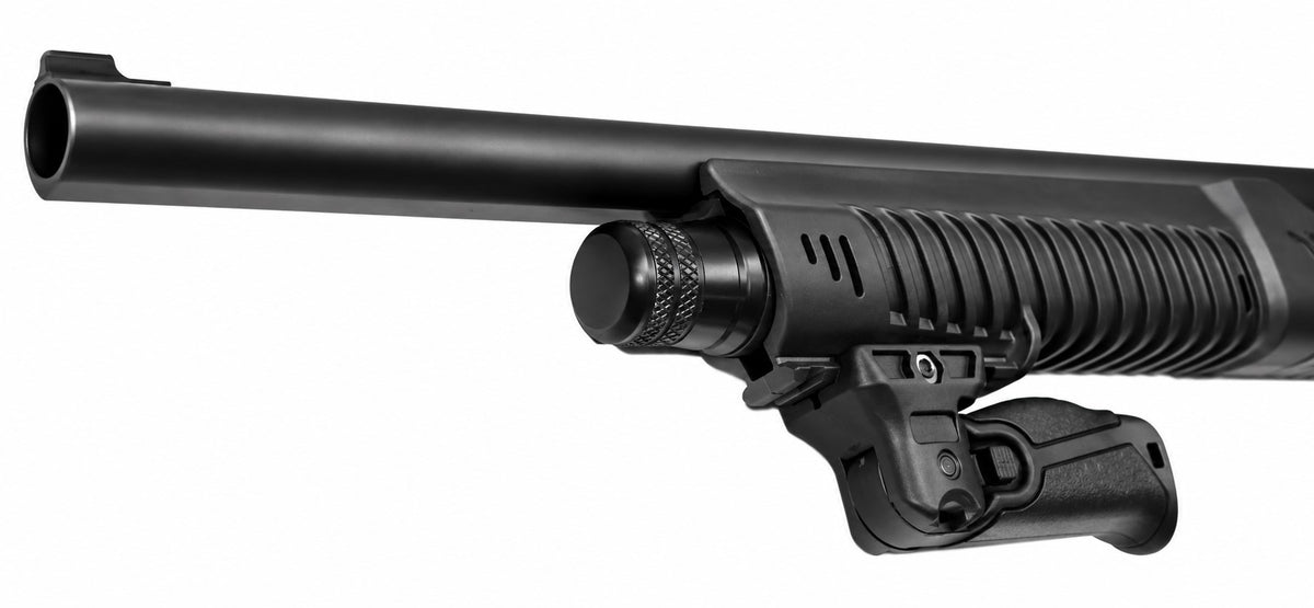 Foldable Foregrip Compatible with Black Aces FD12 Picatinny Rail Black