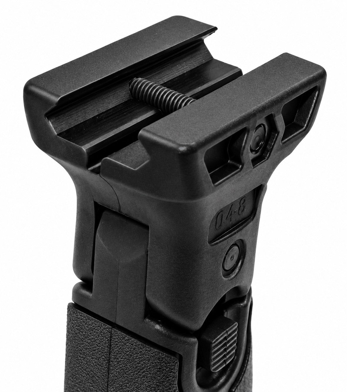 Foldable Foregrip Compatible with Black Aces FD12 Picatinny Rail Black
