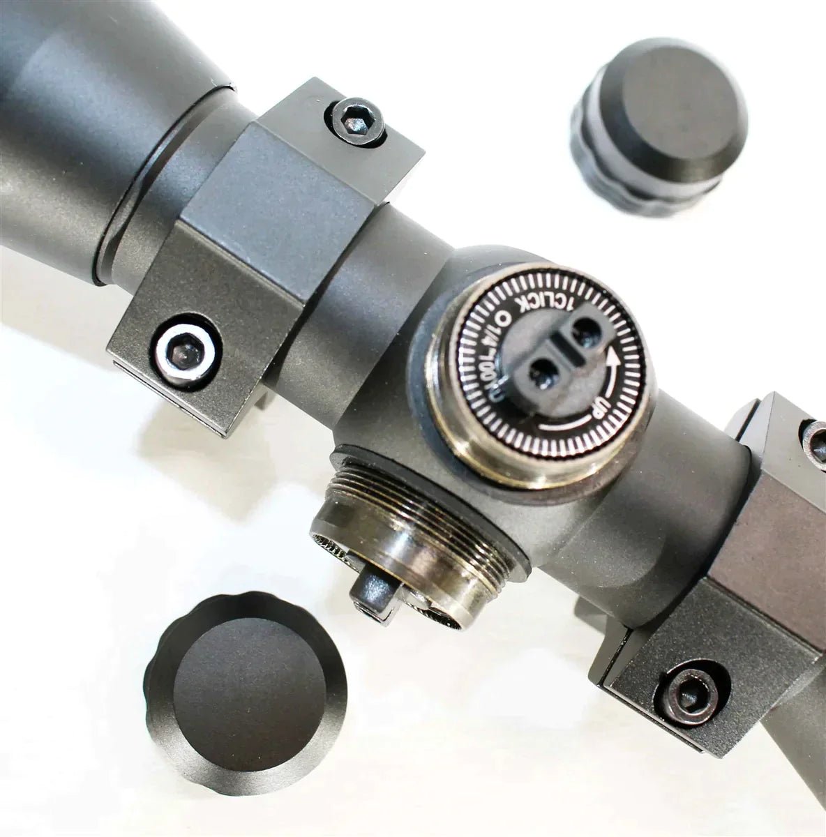 Gamo Coyote Whisper Fusion air rifle scope sight 4x32 aluminum black hunting. - TRINITY SUPPLY INC