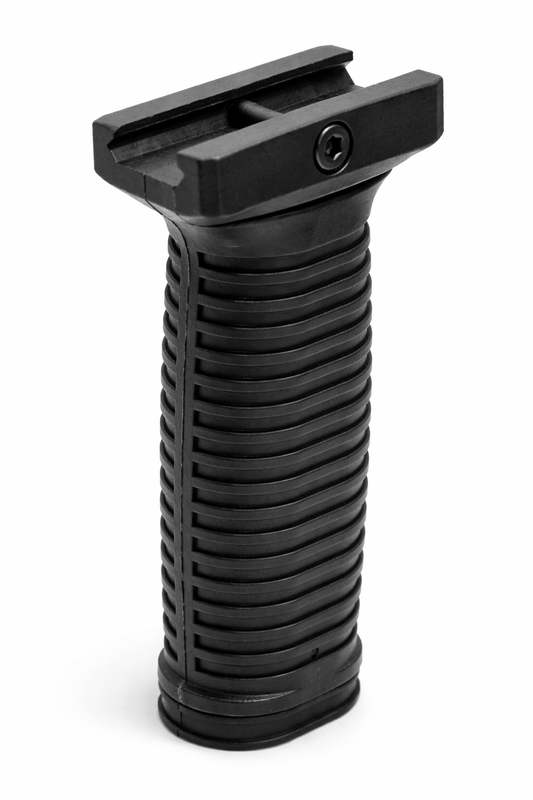 Tactical Vertical Foregrip with Storage Compatible with ATI Bulldog SGA – Picatinny Rail Polymer Grip Black