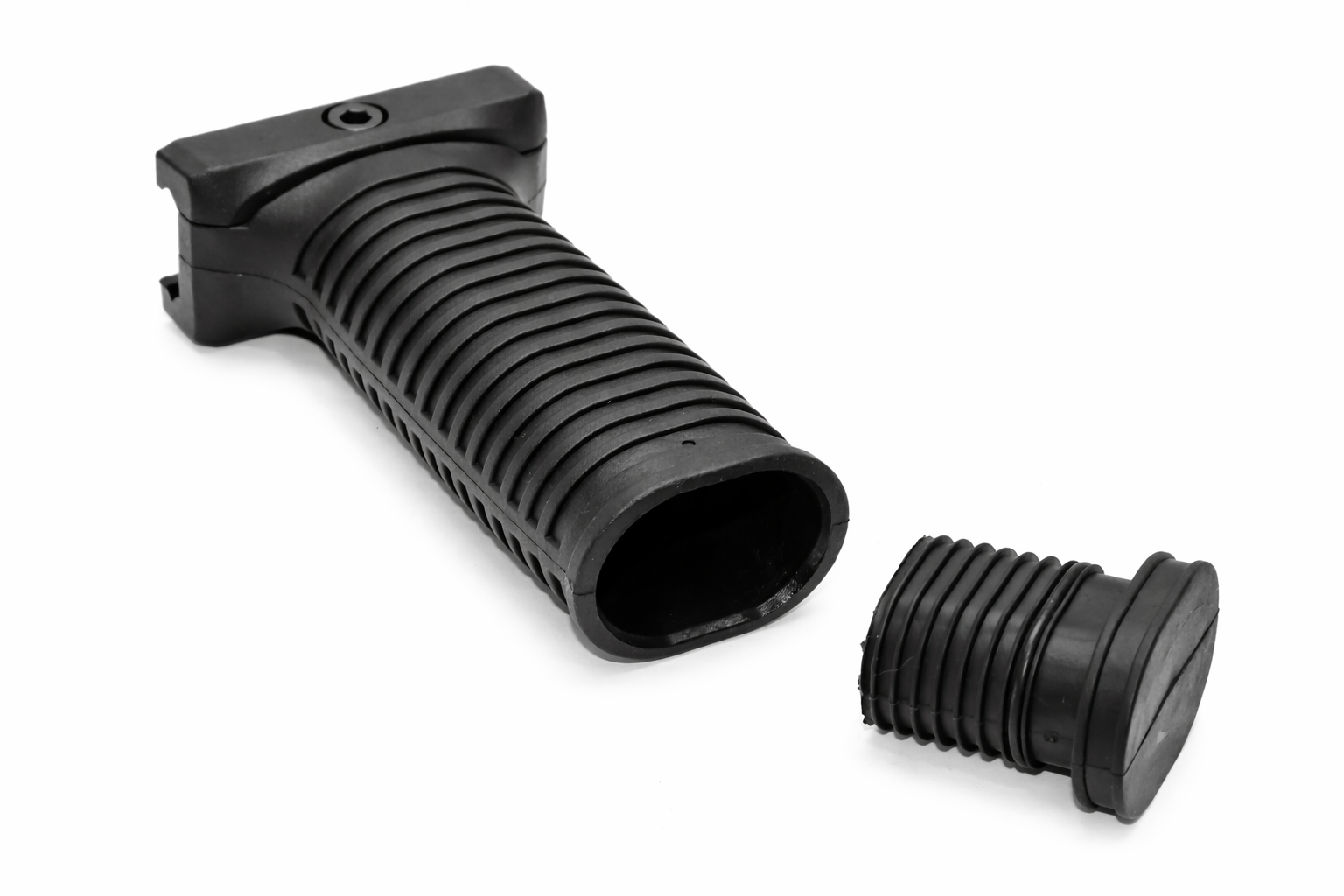 Tactical Vertical Foregrip with Storage for Black Aces FD12 Picatinny Rail Polymer Grip Black