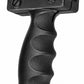 tactical vertical grip black for rifles and shotguns in a white background.