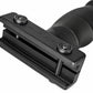 tactical vertical grip black for rifles and shotguns in a white background.