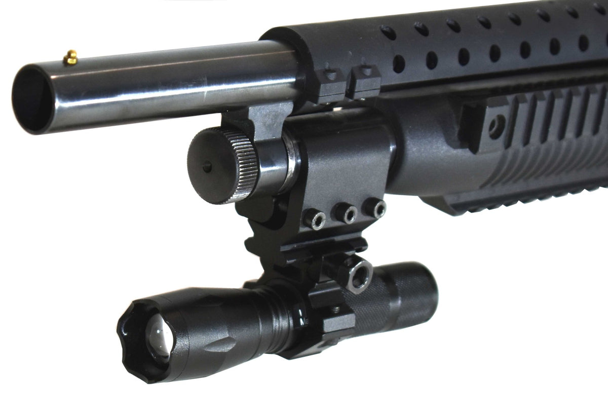Trinity 1000 Lumen Flashlight With Mount For Remington 870 12-Gauge Shotgun