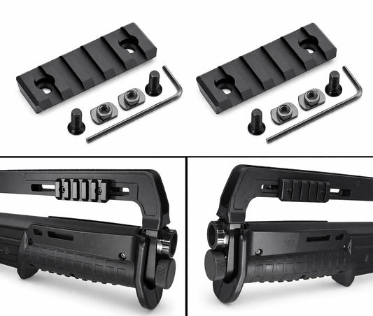 TRINITY Picatinny Rail System for Kel-Tec KS7 12 Gauge – Dual Side Mount Tactical Accessory Rails
