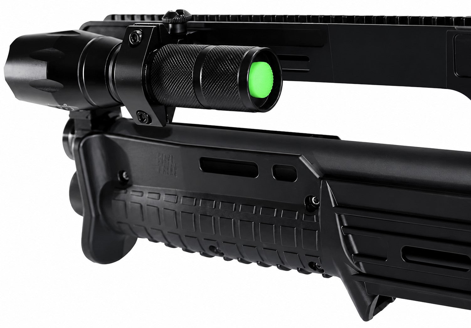 TRINITY 1000 Lumen Tactical Flashlight with Mount for Kel-Tec KS7 12 Gauge – LED Shotgun Light w/ Picatinny Rail Adapter