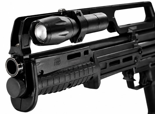 TRINITY 1000 Lumen Tactical Flashlight with Mount for Kel-Tec KS7 12 Gauge – LED Shotgun Light w/ Picatinny Rail Adapter