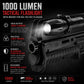 TRINITY 1000 Lumen Tactical Flashlight with Mount for Kel-Tec KS7 12 Gauge – LED Shotgun Light w/ Picatinny Rail Adapter