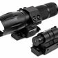Trinity 1000 Lumen Flashlight & Red Laser Combo Compatible with Kel-Tec KS7 – Tactical Picatinny Rail Mounted Light Kit