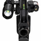 Trinity 1000 Lumen Flashlight & Red Laser Combo Compatible with Kel-Tec KS7 – Tactical Picatinny Rail Mounted Light Kit