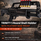 TRINITY 5 Round Shell Holder & Picatinny Mount for Kel-Tec KS7 12 Gauge