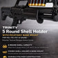 TRINITY 5 Round Shell Holder & Picatinny Mount for Kel-Tec KS7 12 Gauge