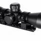 TRINITY Tactical 4x32 Mil-Dot Scope with Base Mount Adapter Compatible with Marlin 336 Lever Action Rifle – Picatinny Rail Optics Combo