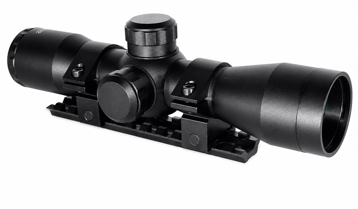 TRINITY Tactical 4x32 Mil-Dot Scope with Base Mount Adapter Compatible with Marlin 336 Lever Action Rifle – Picatinny Rail Optics Combo
