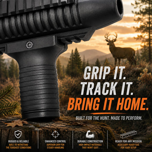 Mossberg 500 12 Gauge Tactical Forend Pump & Vertical Grip Combo w/ Picatinny Rails – Fits Maverick 88 & 590