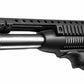 Shotgun Handguard with Angled Foregrip Compatible with Mossberg 590 12 Gauge – Picatinny Rail Forend with Action Bars for Mossberg 500 & Maverick 88