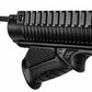 Shotgun Handguard with Angled Foregrip Compatible with Mossberg 590 12 Gauge – Picatinny Rail Forend with Action Bars for Mossberg 500 & Maverick 88