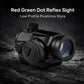 4 MOA Red Green Dot Reflex Sight Low Profile Micro Scope Compatible With Picatinny Rails – Dual Illuminated Tactical Optic