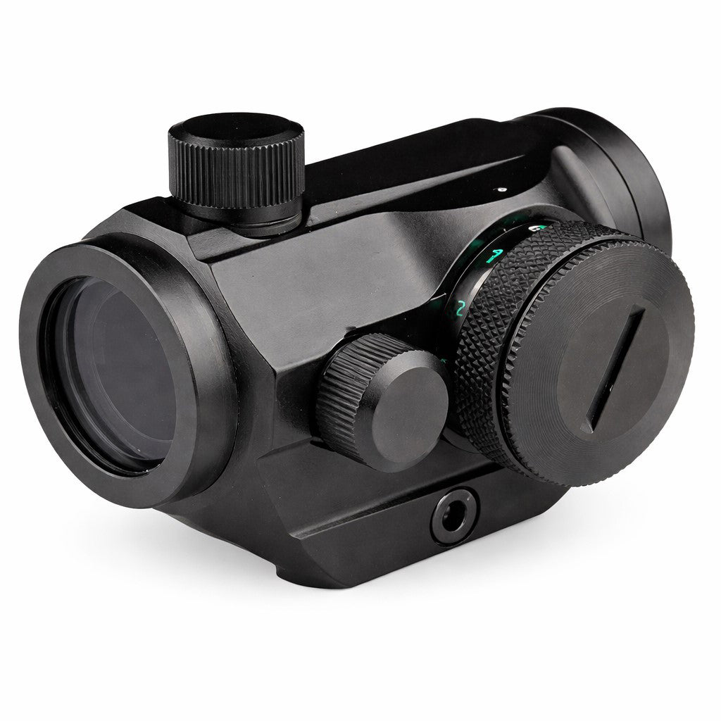 4 MOA Red Green Dot Reflex Sight Low Profile Micro Scope Compatible With Picatinny Rails – Dual Illuminated Tactical Optic