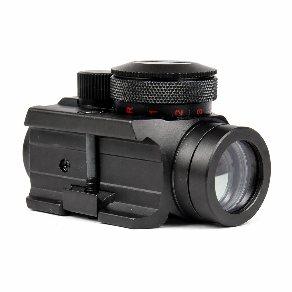 4 MOA Red Green Dot Reflex Sight Low Profile Micro Scope Compatible With Picatinny Rails – Dual Illuminated Tactical Optic