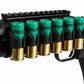 Mossberg 500/590 Side Saddle Shell Holder with Picatinny Rail Mount – 6 Round 12 Gauge Carrier