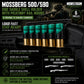 Mossberg 500/590 Side Saddle Shell Holder with Picatinny Rail Mount – 6 Round 12 Gauge Carrier