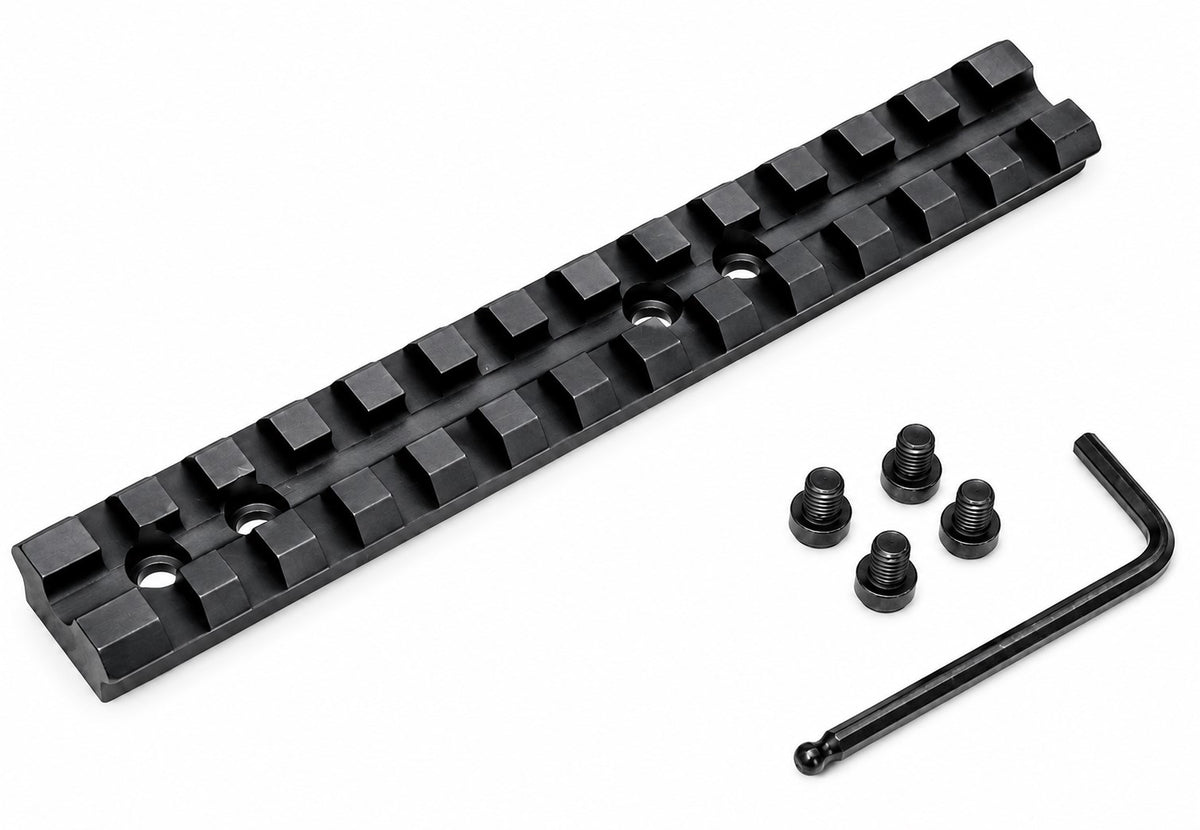 TRINITY Low Profile Optics Mount for Mossberg 590 Shockwave 12 Ga Aluminum Black