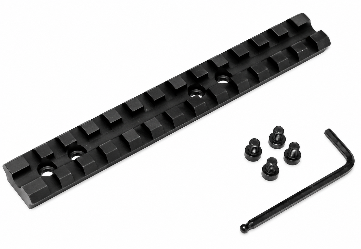 TRINITY 4x32 Mil-Dot Scope Compatible with Mossberg 590 12 Gauge Pump Shotgun Picatinny Rail Base Mount Tactical Hunting Optic