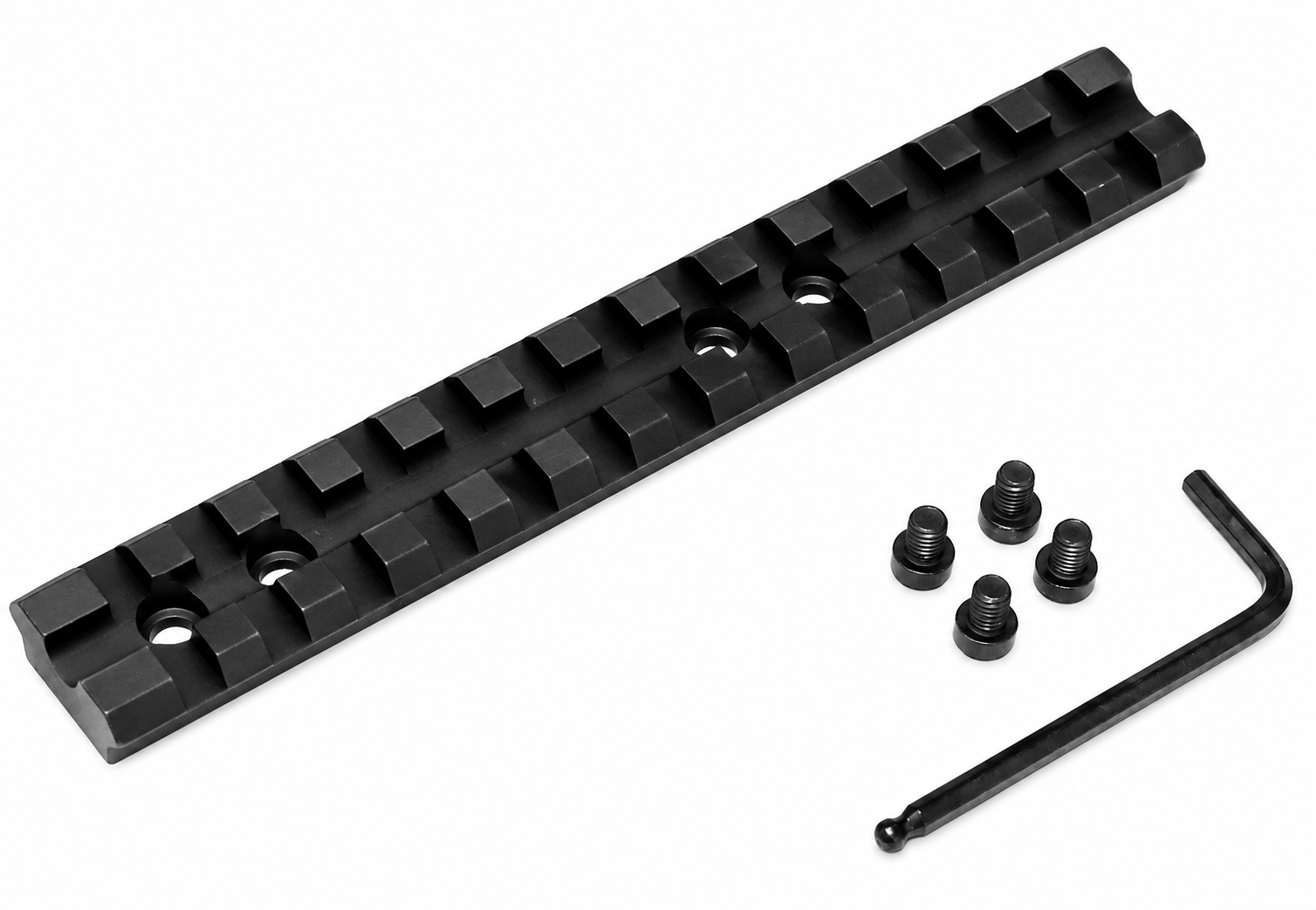 TRINITY 4x32 Mil-Dot Scope Compatible with Mossberg 590 12 Gauge Pump Shotgun Picatinny Rail Base Mount Tactical Hunting Optic