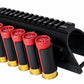 TRINITY Saddle Mount Picatinny Rail Adapter with Shell Holder for Mossberg 500-590 And Maverick 88 12 Gauge