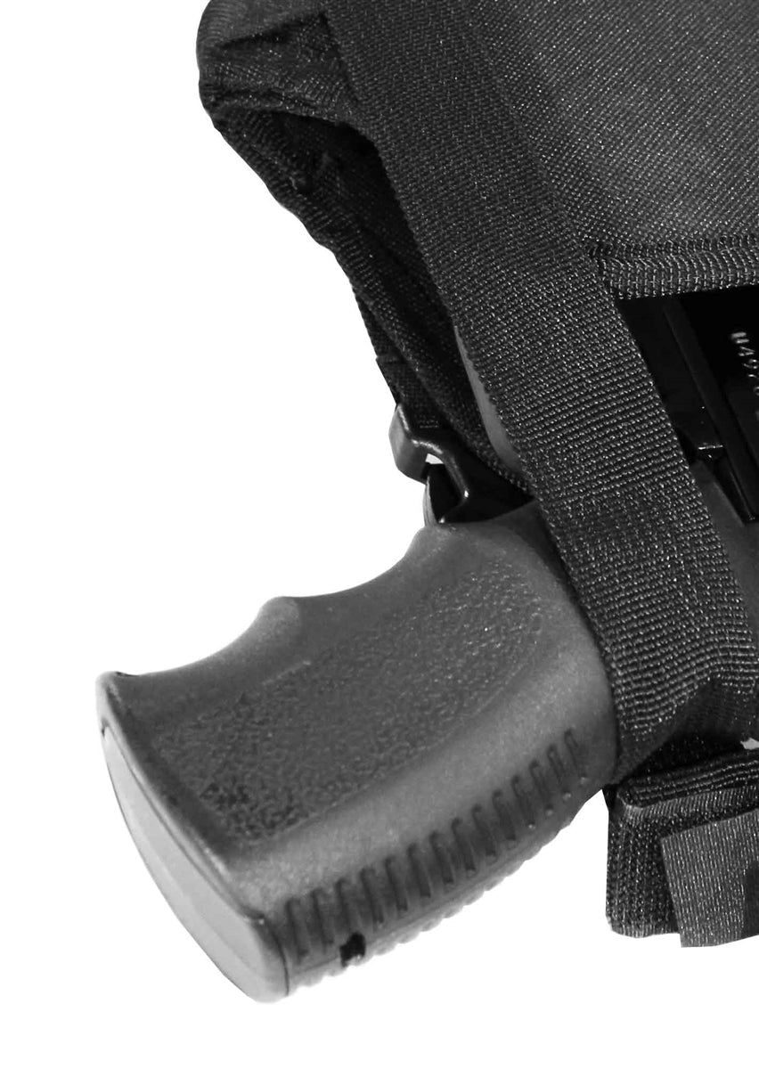 Mossberg 500 cruiser 12 gauge pump Tactical Scabbard black hunting tactical Molle soft padded case Atv horse motorcycle holder adapter 25 inches. - TRINITY SUPPLY INC