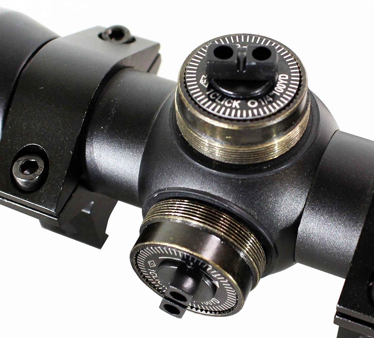 Mossberg 590 12 gauge pump saddle mount and scope sight 4x32 combo. - TRINITY SUPPLY INC