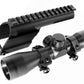 Mossberg 590 shockwave 12 gauge pump saddle mount and scope sight 4x32 combo. - TRINITY SUPPLY INC