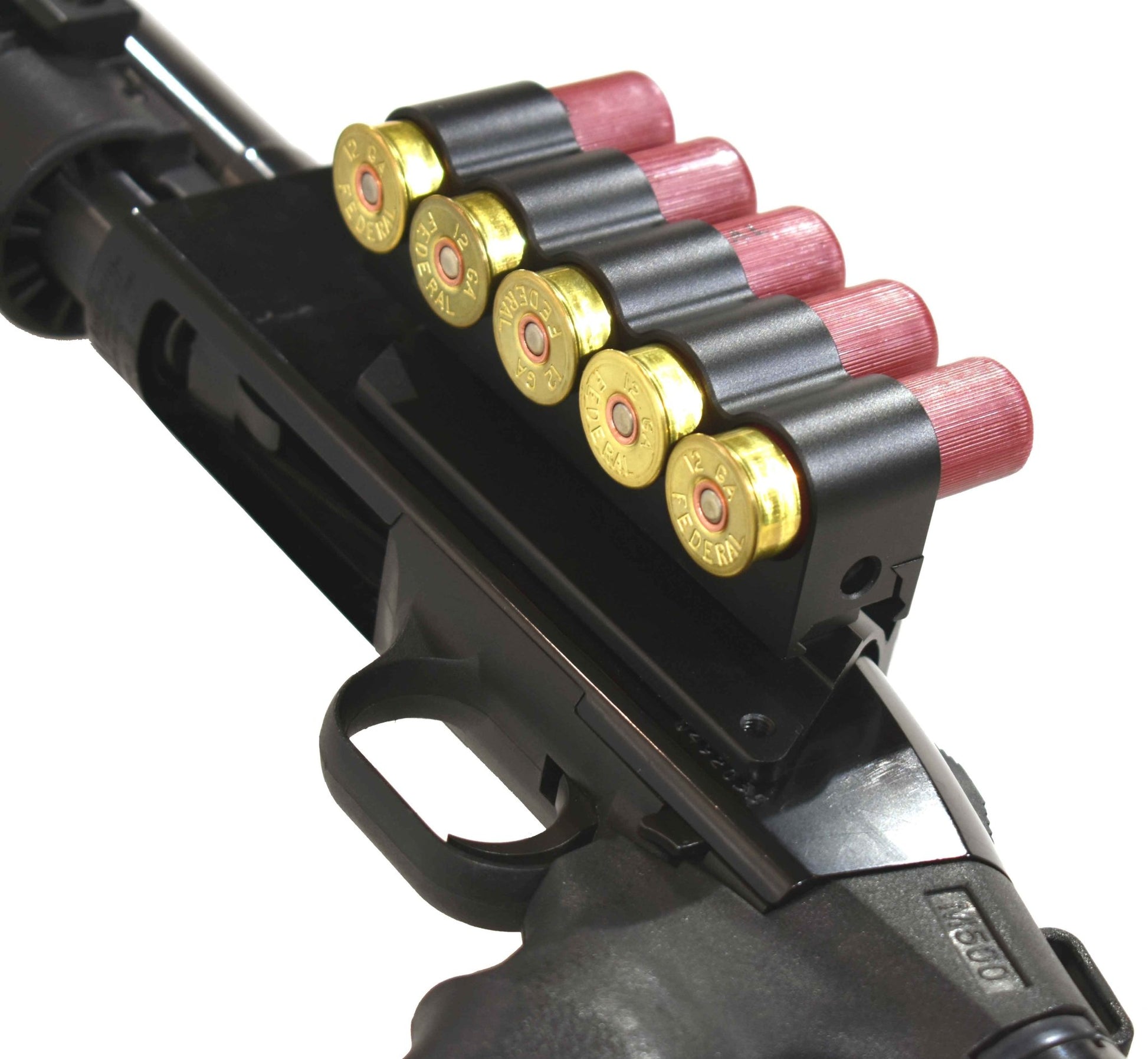 Mossberg 590 shockwave 12 gauge pump saddle, shell holder and reflex sight combo. - TRINITY SUPPLY INC