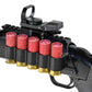 Mossberg 590 shockwave 12 gauge pump saddle, shell holder and reflex sight combo. - TRINITY SUPPLY INC